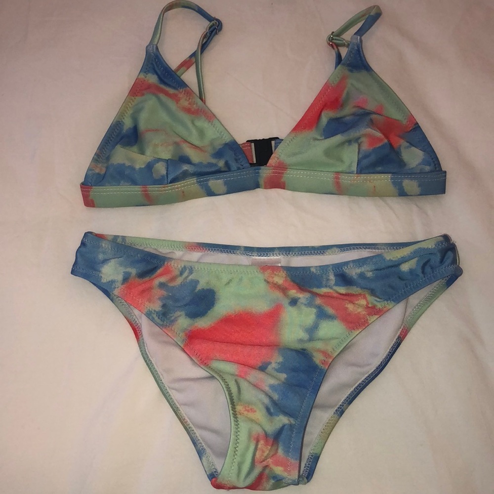 Cute colorful bikini set